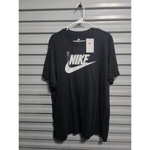 MENS NIKE  T SHIRT BLACK SIZE XL